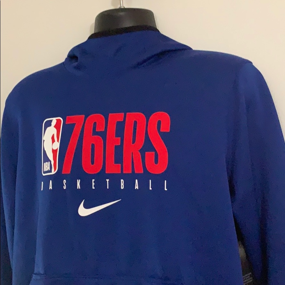 Philadelphia 76ers Nike Blue Sweatshirt